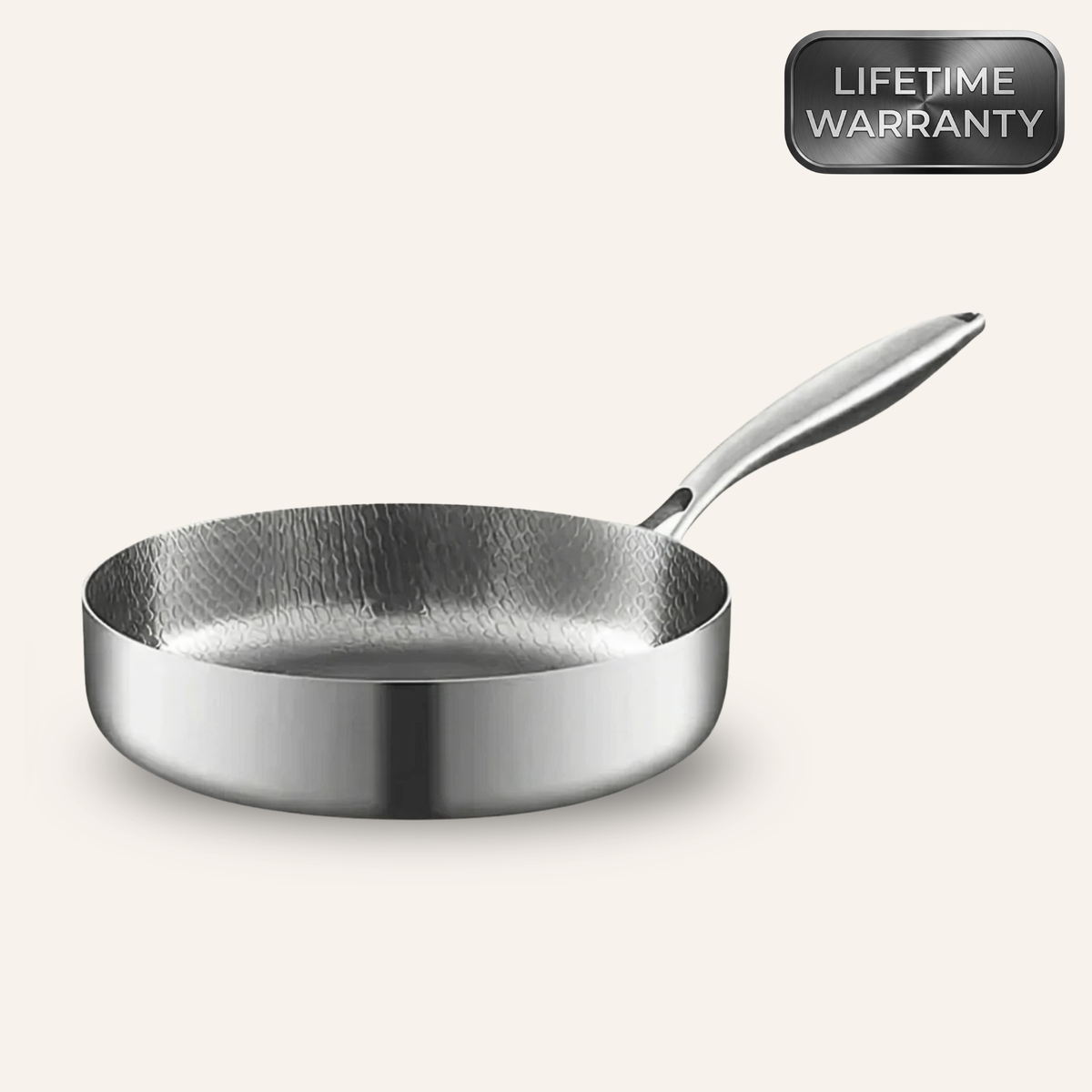 Smith Titanium Hammered Deep Pan