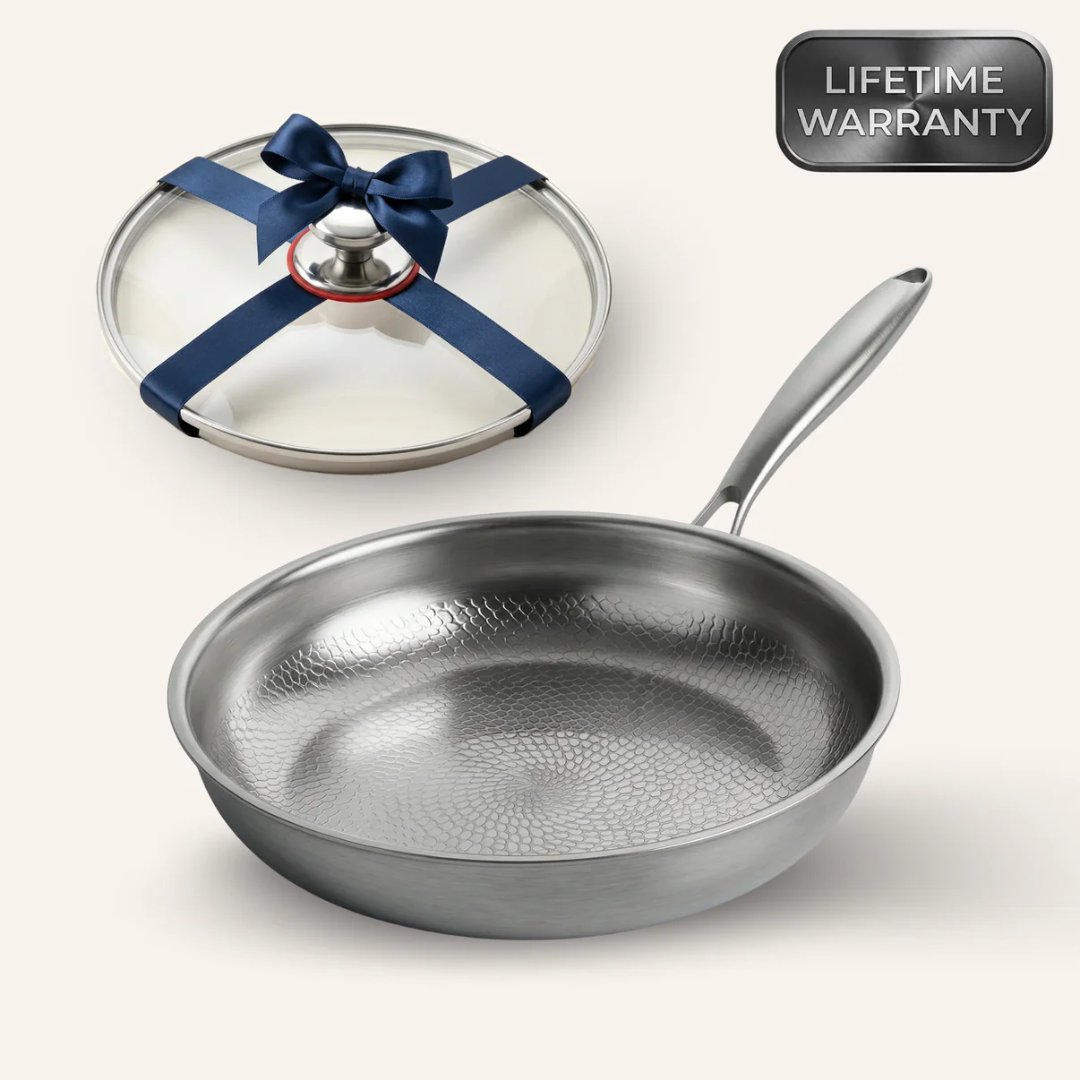 Smith Titanium Hammered Pan + Lid