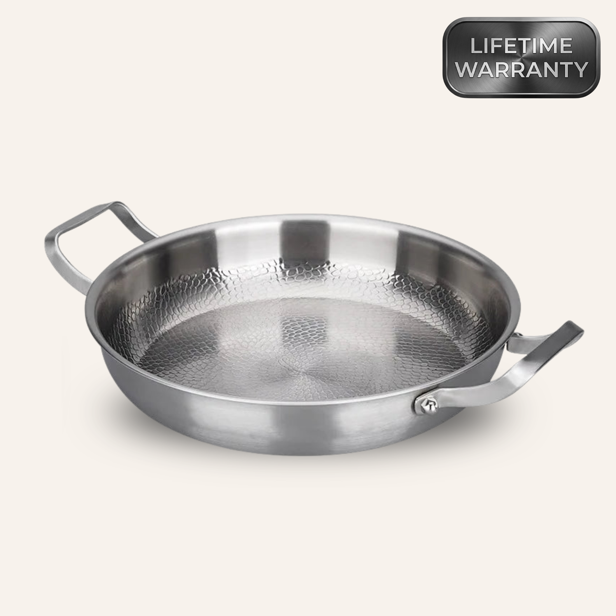 Smith Titanium Sauté Pan — Dual Handle